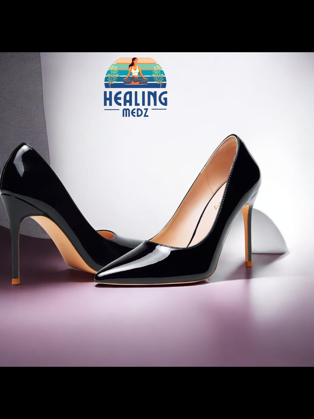 Women's High Heels Pumps Closed Pointed Toe Stiletto 4inch Heels Classic Office